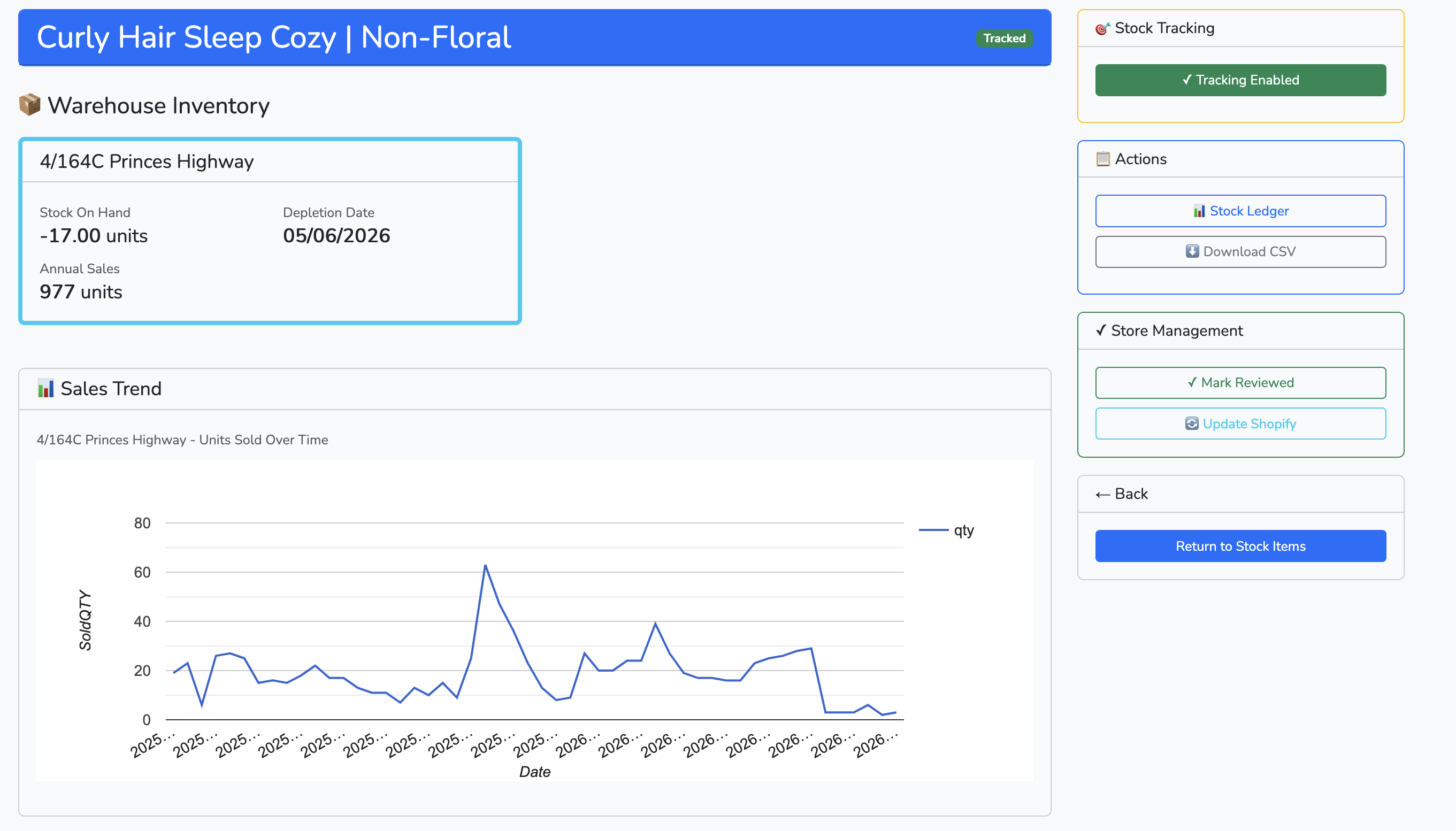 Product Mapping Interface